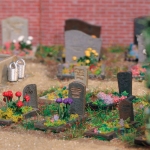 Busch 8924 - TT - Friedhof-Set